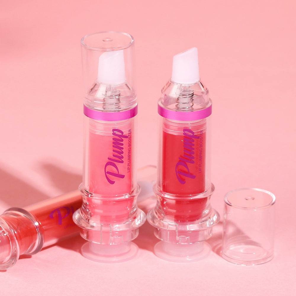 New Tube Lip Rich Lip Color Slightly Spicy Lip Honey Lip Glass Mirror Face Lip Mirror Liquid Lipstick - Mubimart