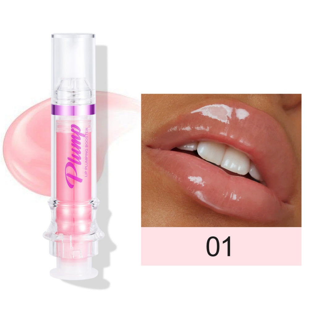 New Tube Lip Rich Lip Color Slightly Spicy Lip Honey Lip Glass Mirror Face Lip Mirror Liquid Lipstick - Mubimart -  