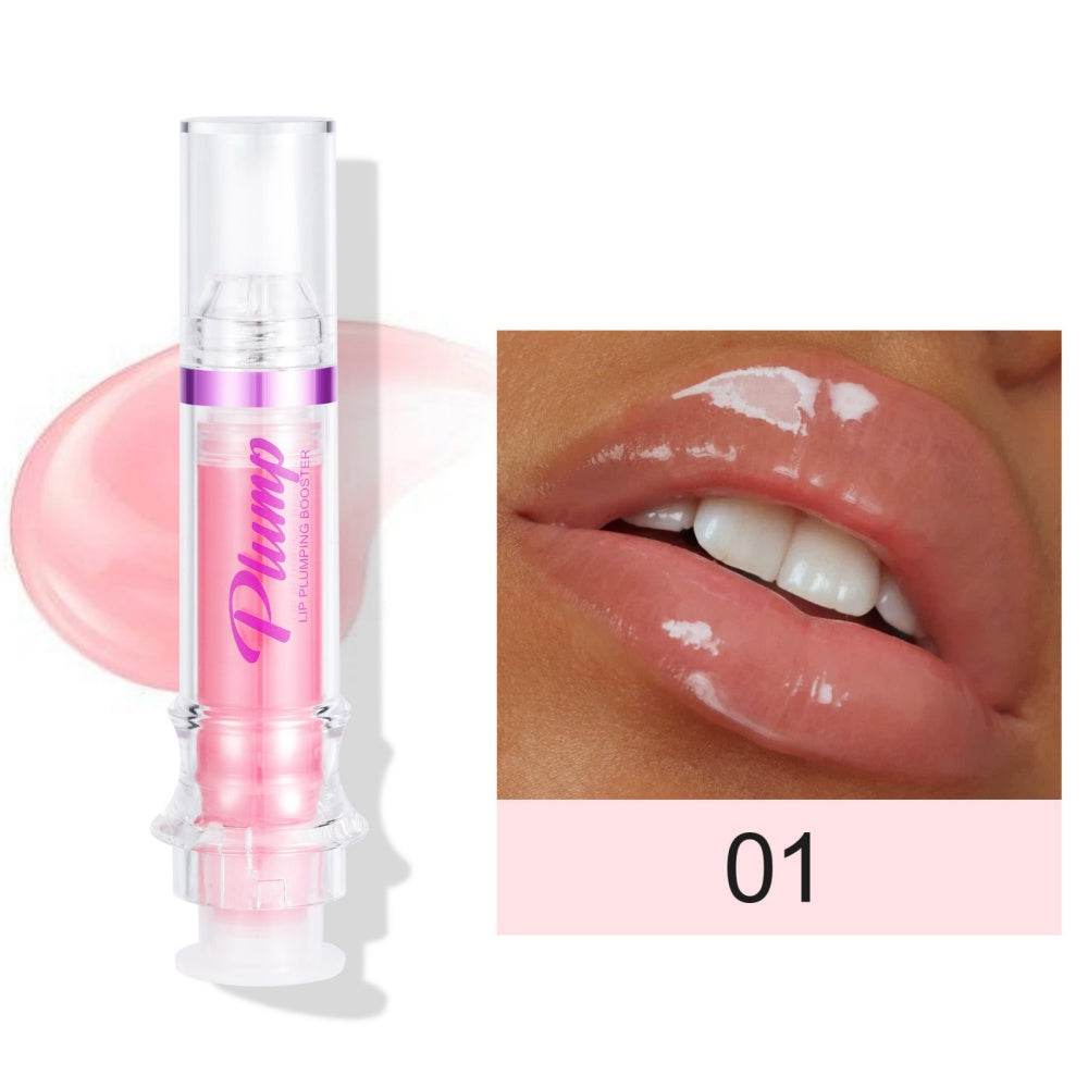 New Tube Lip Rich Lip Color Slightly Spicy Lip Honey Lip Glass Mirror Face Lip Mirror Liquid Lipstick - Mubimart