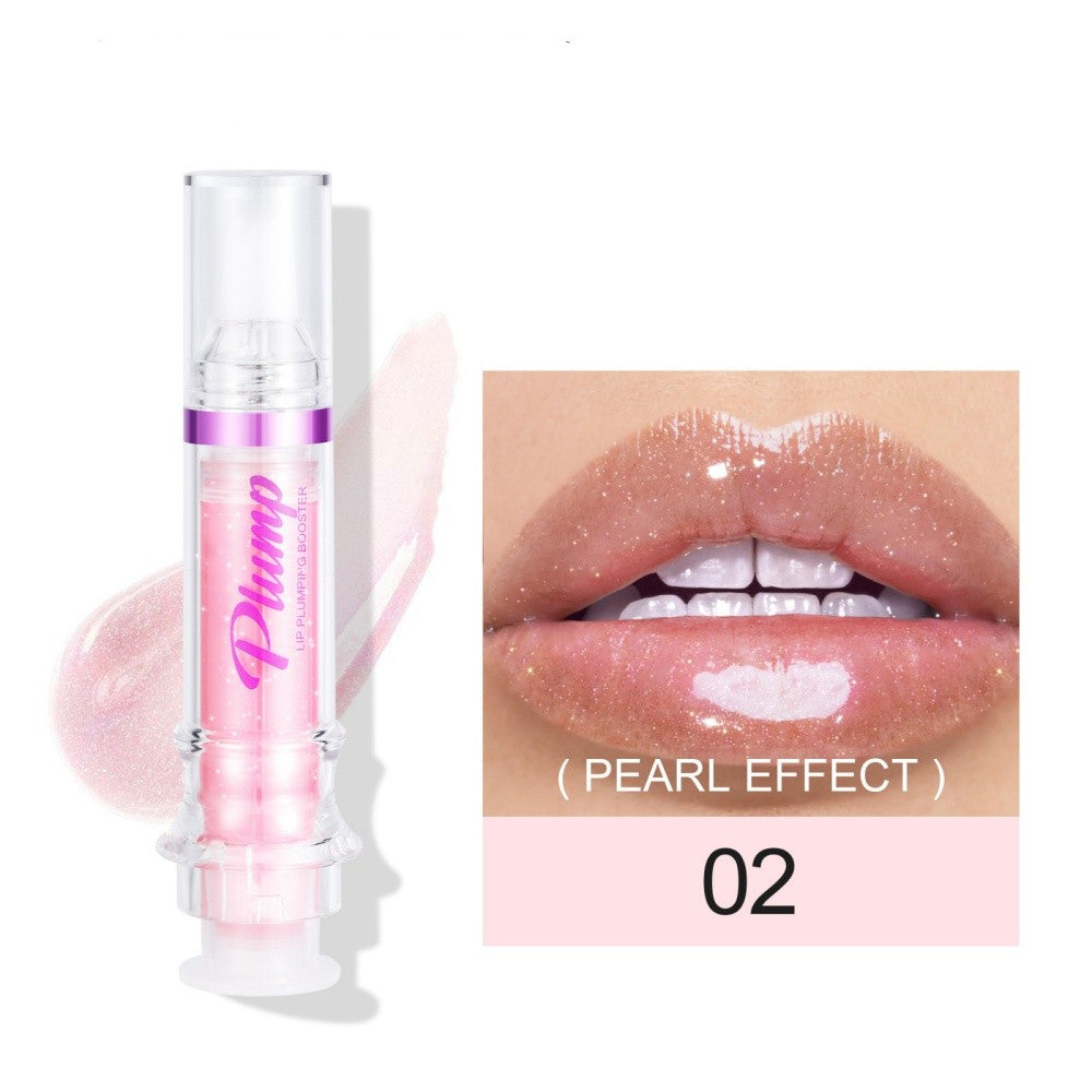 New Tube Lip Rich Lip Color Slightly Spicy Lip Honey Lip Glass Mirror Face Lip Mirror Liquid Lipstick - Mubimart -  