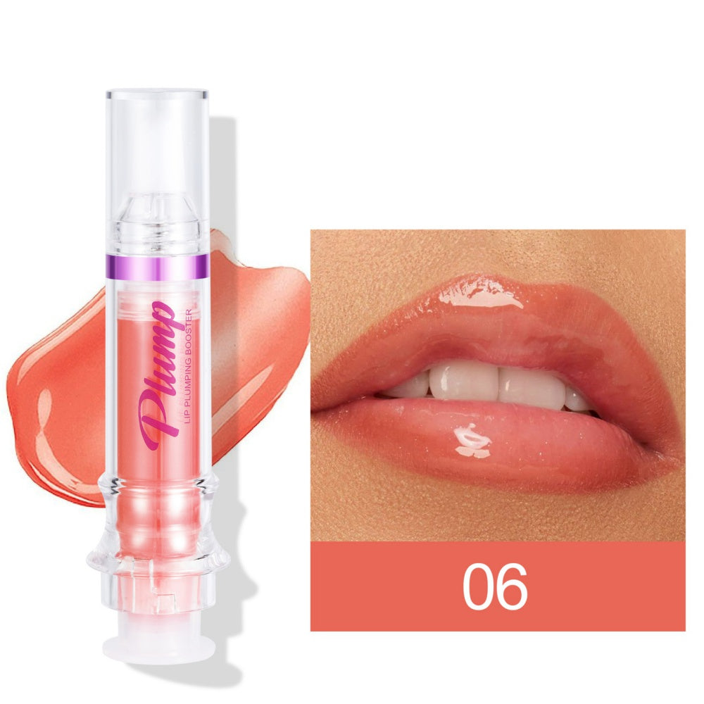 New Tube Lip Rich Lip Color Slightly Spicy Lip Honey Lip Glass Mirror Face Lip Mirror Liquid Lipstick - Mubimart -  