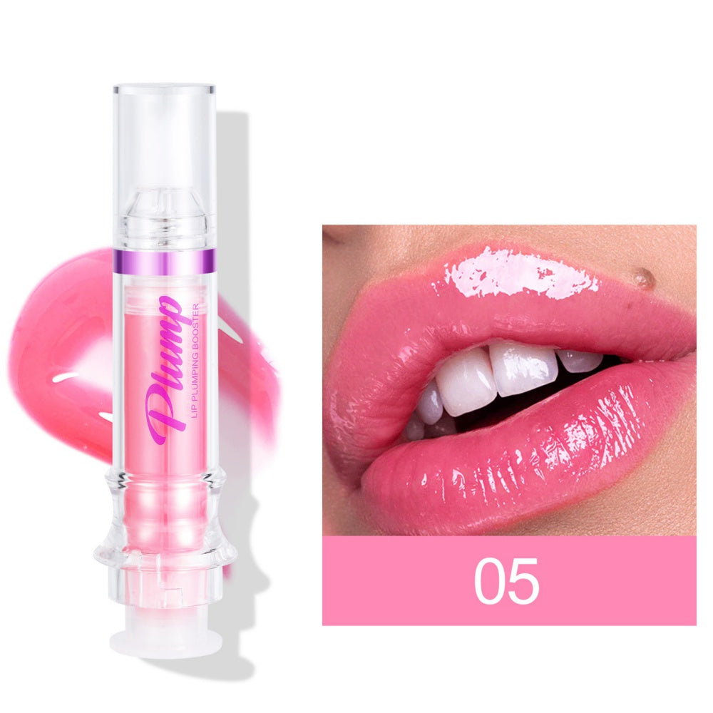 New Tube Lip Rich Lip Color Slightly Spicy Lip Honey Lip Glass Mirror Face Lip Mirror Liquid Lipstick - Mubimart -  