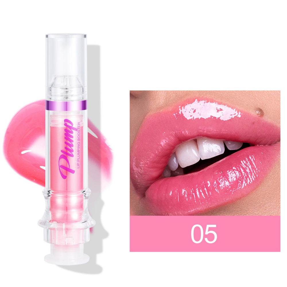 New Tube Lip Rich Lip Color Slightly Spicy Lip Honey Lip Glass Mirror Face Lip Mirror Liquid Lipstick - Mubimart