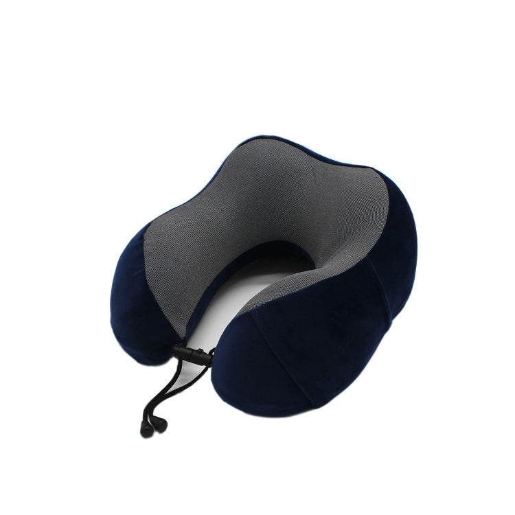 New U-Shaped Pillow Storage Memory Foam Travel Pillow - Mubimart