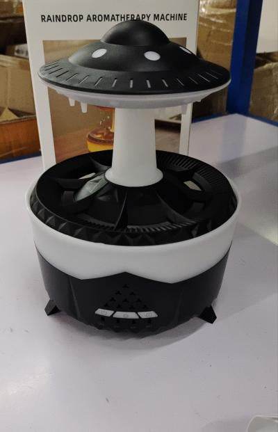 New UFO Raindrop Humidifier Water Drop Air Humidifier USB Aromatherapy Essential Oils Aroma Air Diffuser Household Mist Maker Home Decor - Mubimart