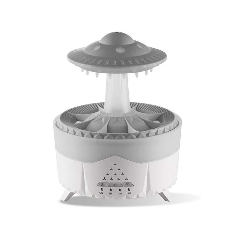 New UFO Raindrop Humidifier Water Drop Air Humidifier USB Aromatherapy Essential Oils Aroma Air Diffuser Household Mist Maker Home Decor - Mubimart -  