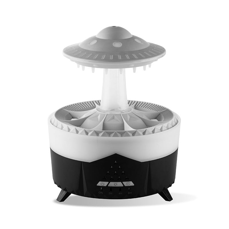 New UFO Raindrop Humidifier Water Drop Air Humidifier USB Aromatherapy Essential Oils Aroma Air Diffuser Household Mist Maker Home Decor - Mubimart -  