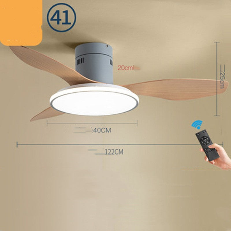 New Ultra-thin Ceiling Fan Light - Mubimart -  