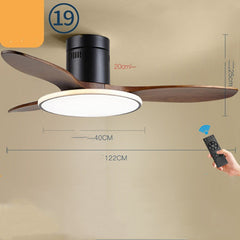 New Ultra-thin Ceiling Fan Light - Mubimart -  