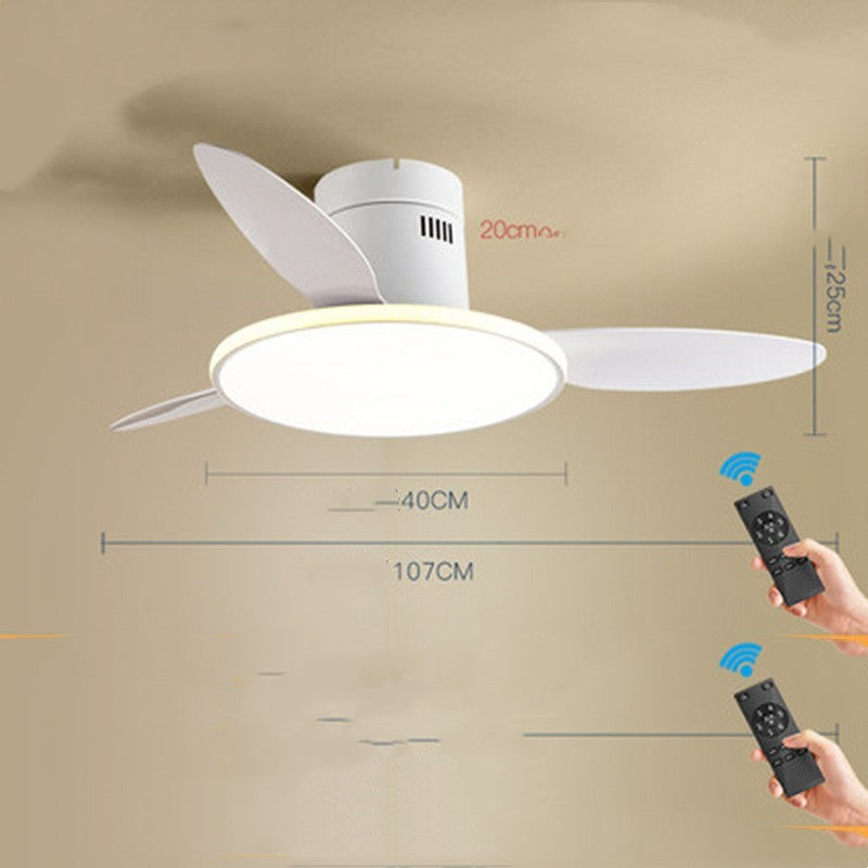 New Ultra-thin Ceiling Fan Light - Mubimart -  