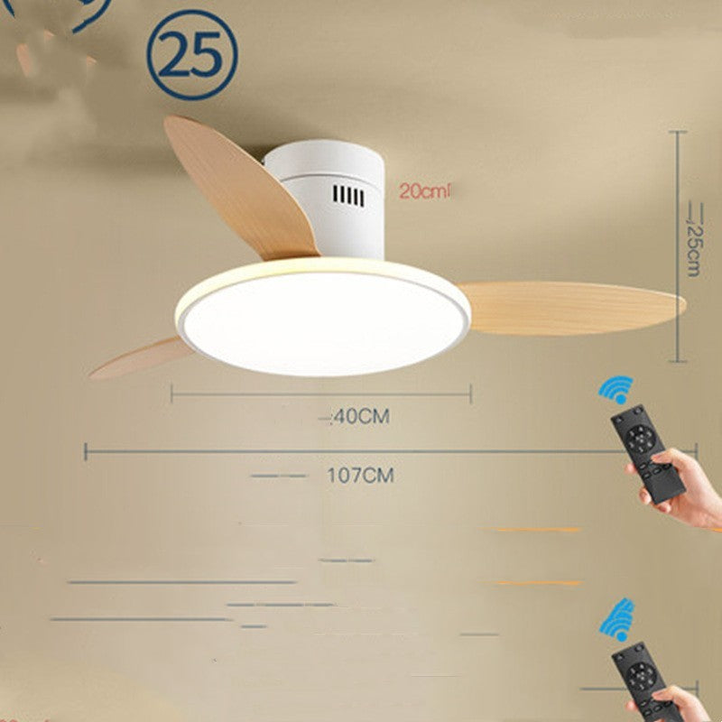 New Ultra-thin Ceiling Fan Light - Mubimart -  