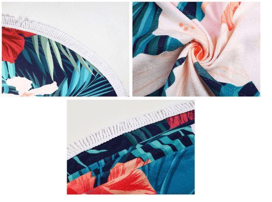 New round beach towel - Mubimart