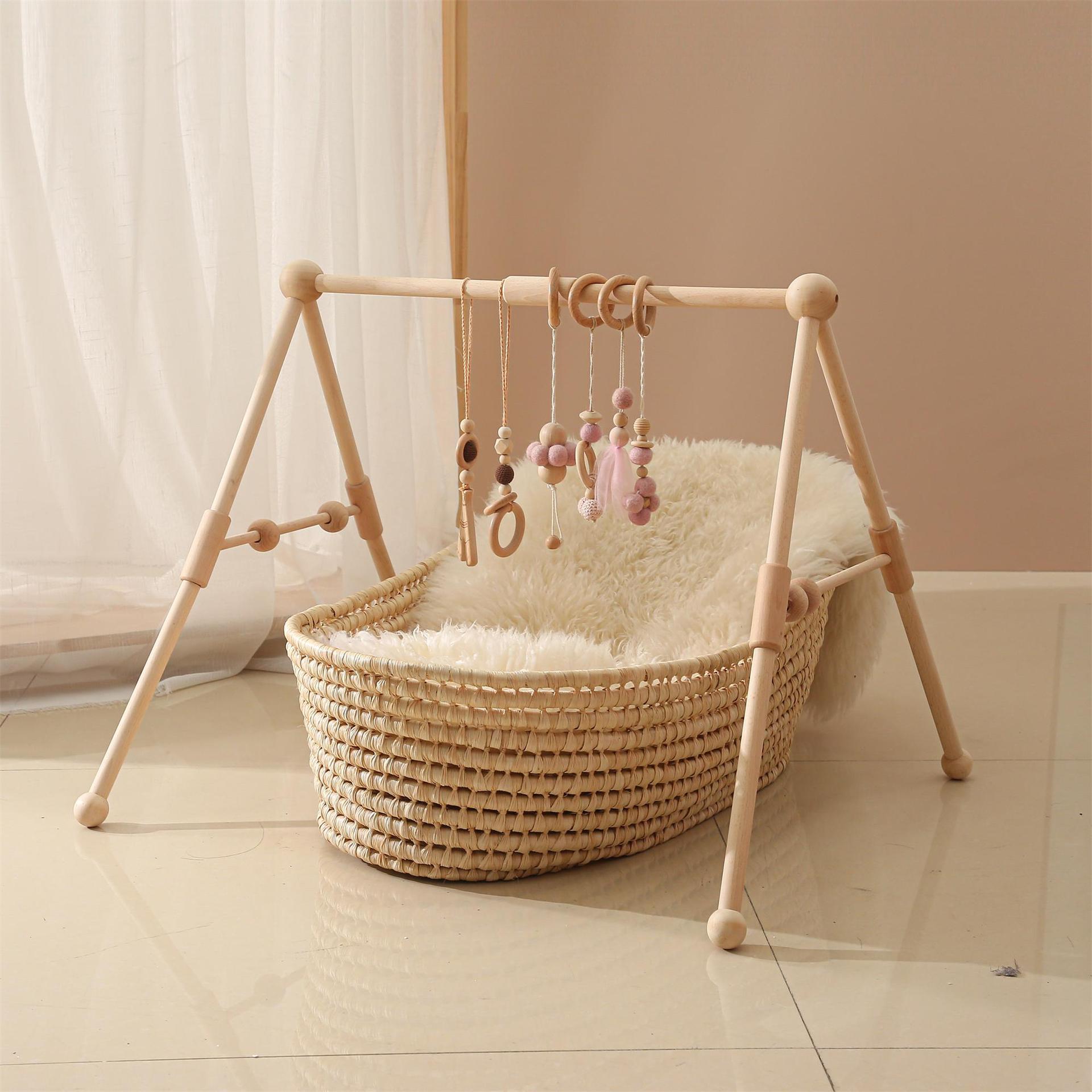 Newborn Baby Crib Fitness Rack - Mubimart - Crib 