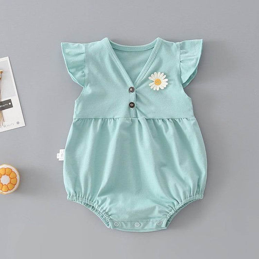Newborn Baby One-piece Baby Girl Summer Style - Mubimart