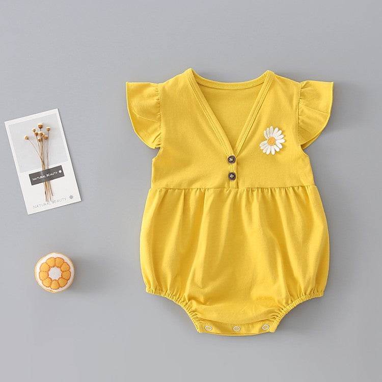 Newborn Baby One-piece Baby Girl Summer Style - Mubimart
