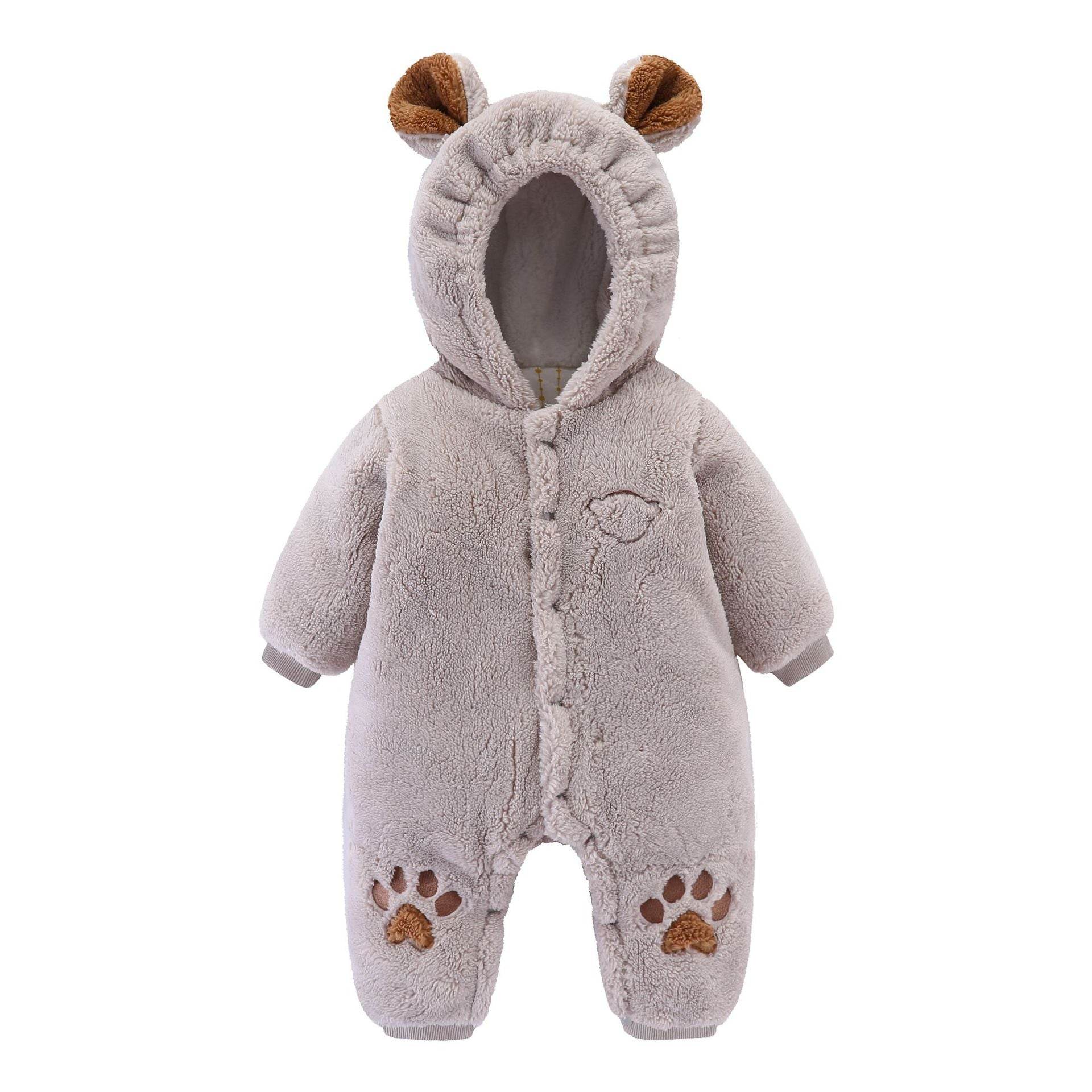 Newborn Baby Onesies Baby Clothes Romper Baby Quilted - Mubimart