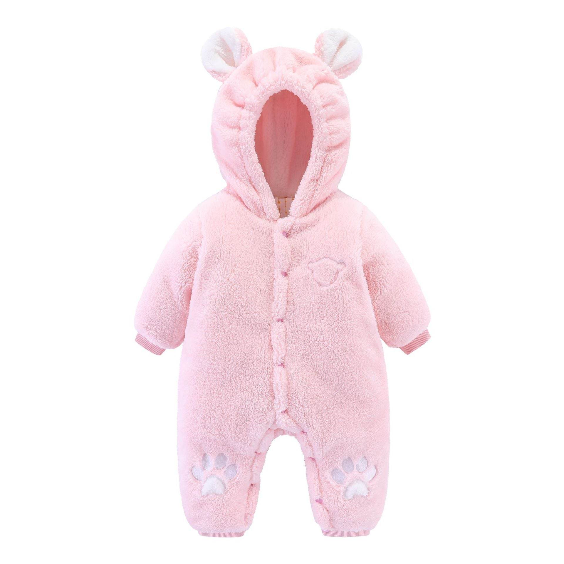 Newborn Baby Onesies Baby Clothes Romper Baby Quilted - Mubimart