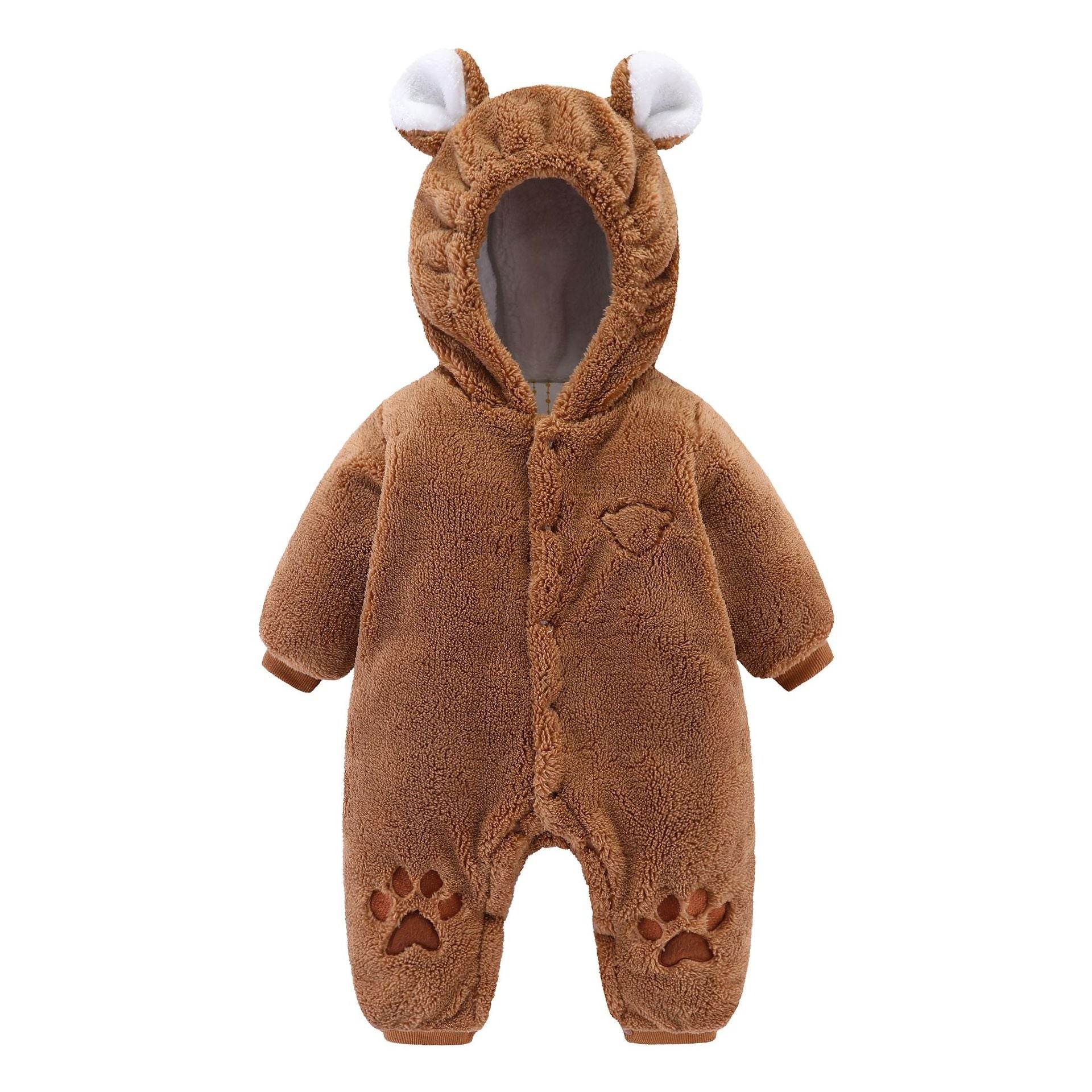 Newborn Baby Onesies Baby Clothes Romper Baby Quilted - Mubimart