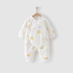 Newborn Baby Thick Cotton Jumpsuit - Mubimart - Baby Cloth 