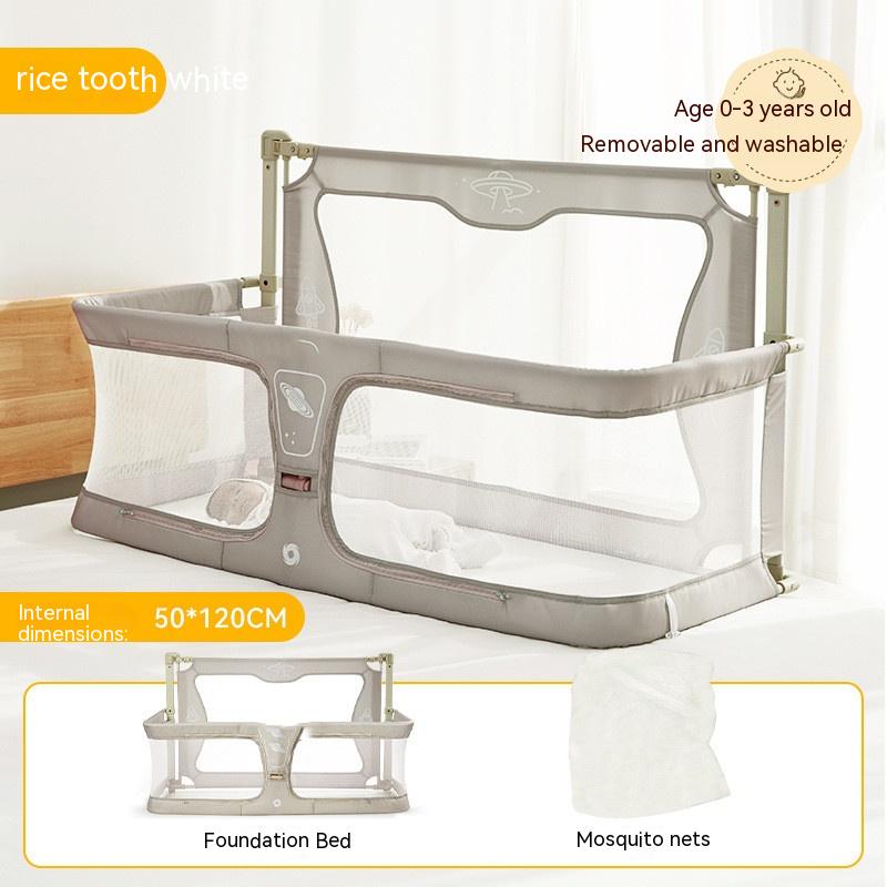 Newborn Multifunctional Small Bed Portable Protective Grating - Mubimart -  