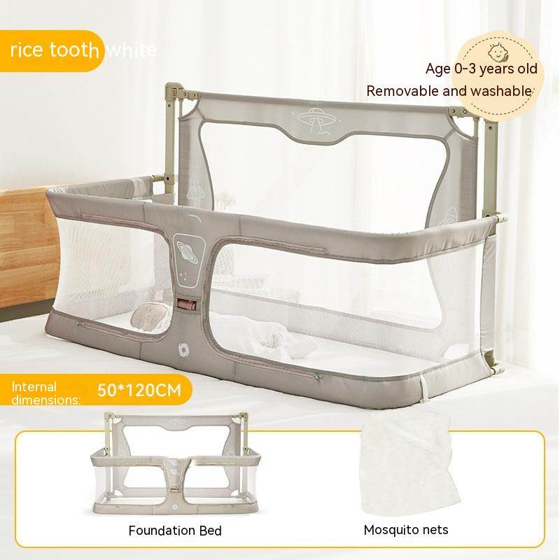 Newborn Multifunctional Small Bed Portable Protective Grating - Mubimart