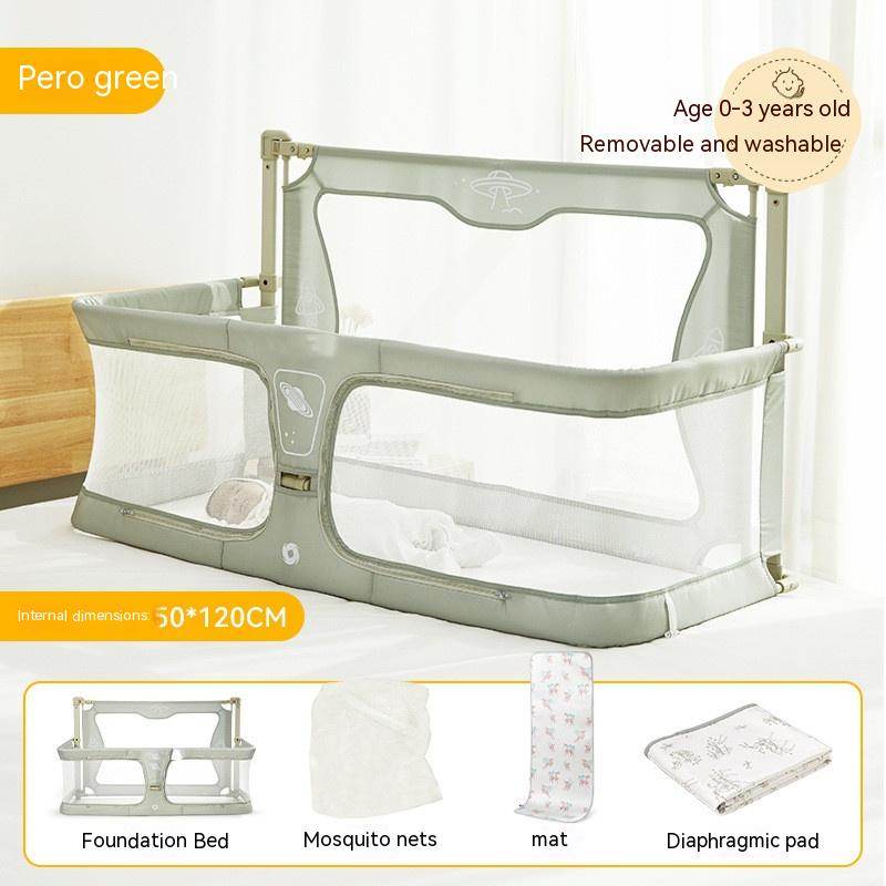 Newborn Multifunctional Small Bed Portable Protective Grating - Mubimart