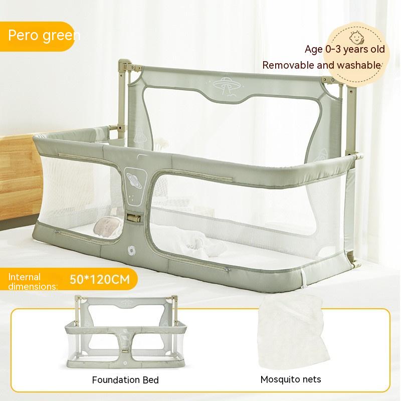 Newborn Multifunctional Small Bed Portable Protective Grating - Mubimart -  