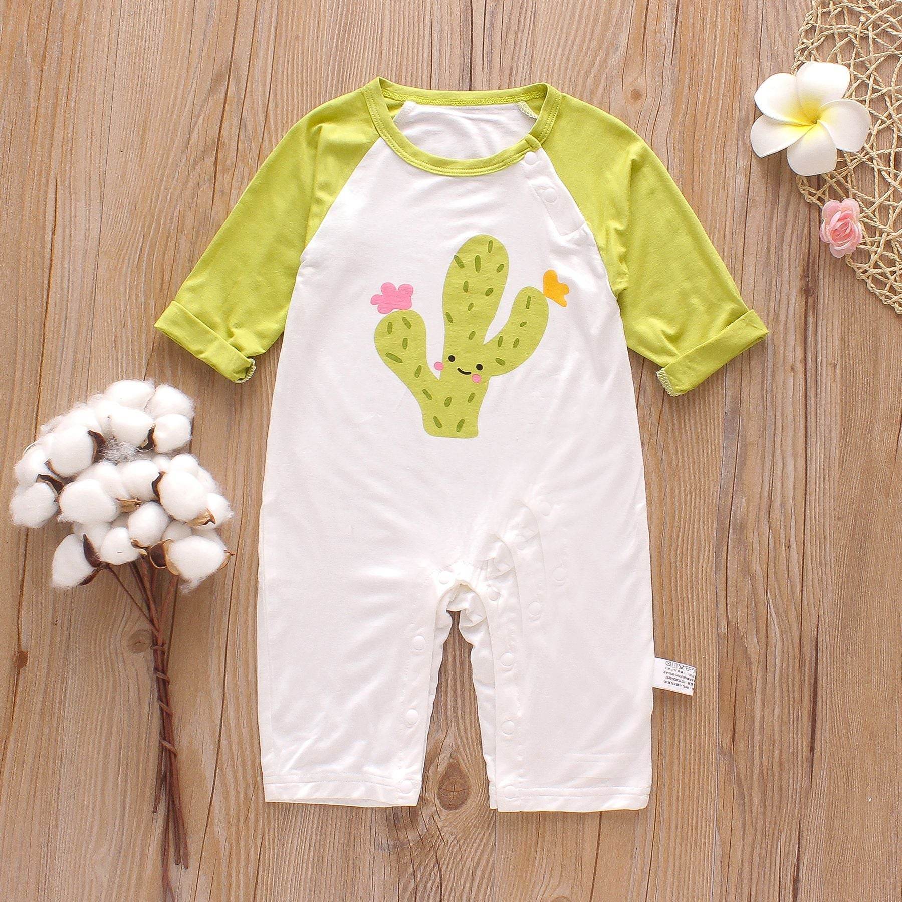 Newborn summer modal baby onesies - Mubimart