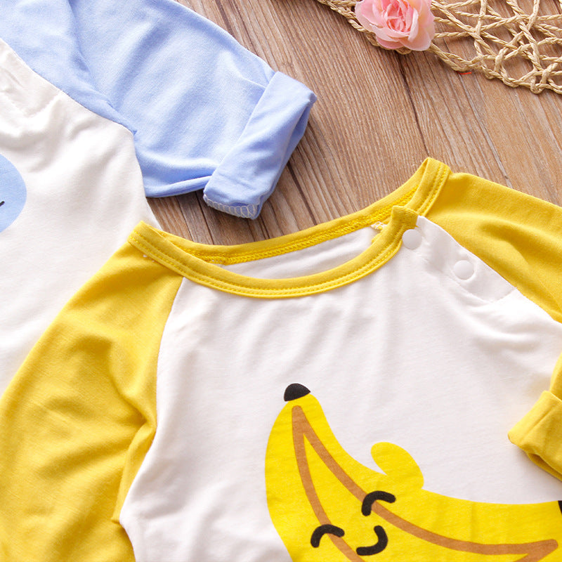 Newborn summer modal baby onesies - Mubimart -  