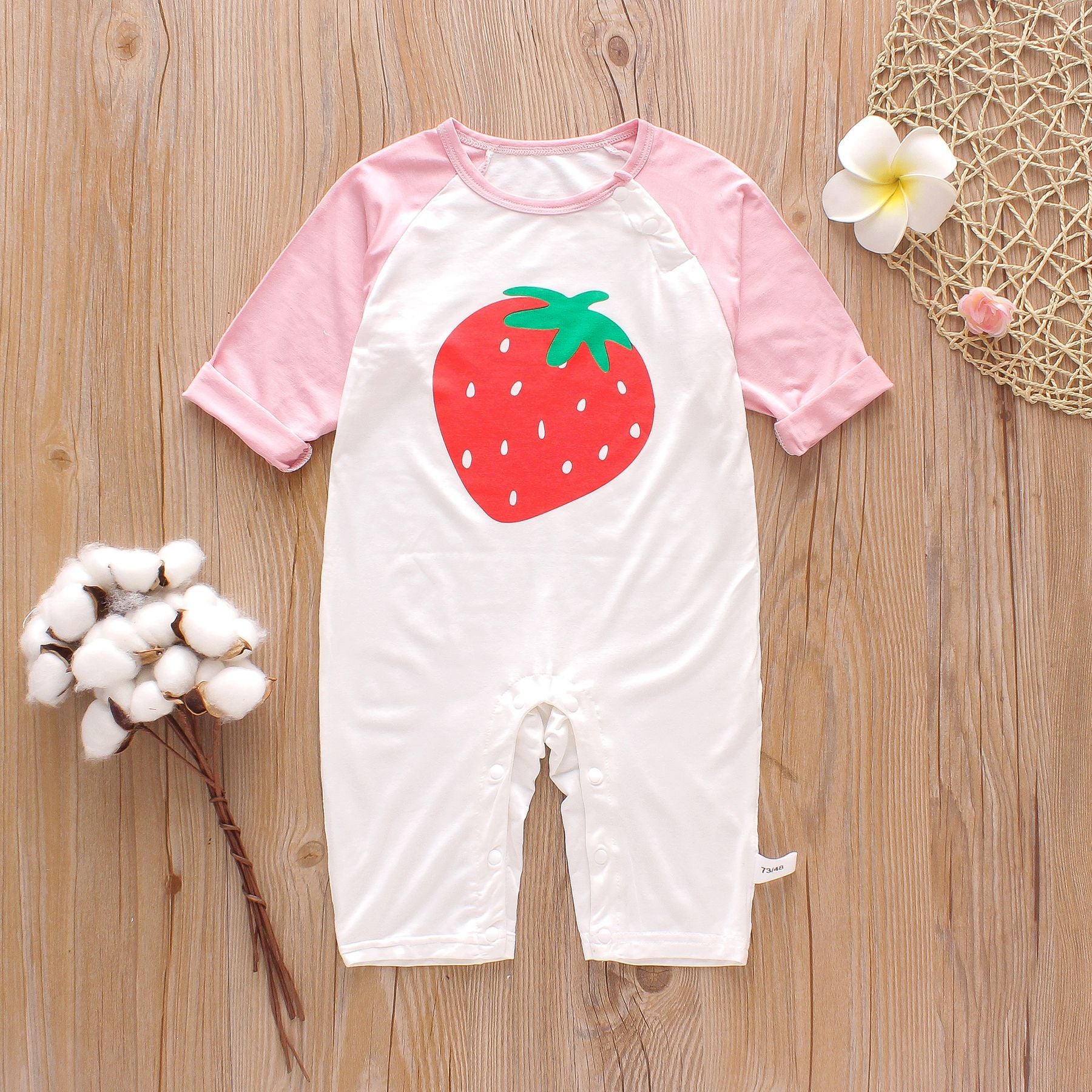 Newborn summer modal baby onesies - Mubimart -  