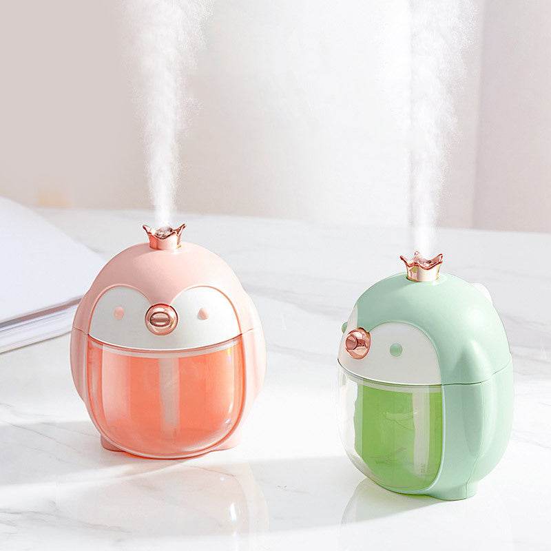 Night Light Penguin Humidifier Creative Gift Humidifier - Mubimart