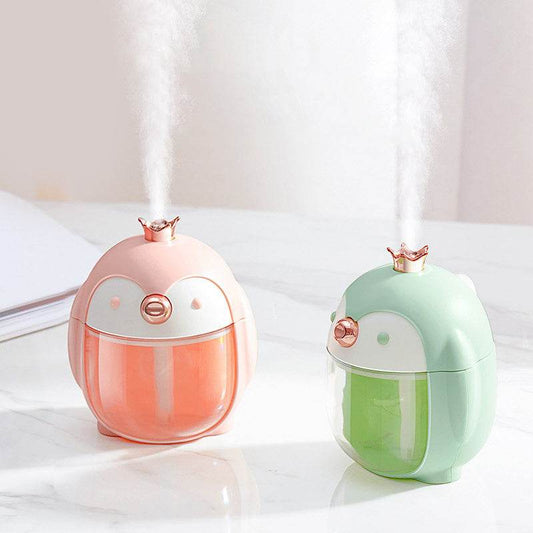 Night Light Penguin Humidifier Creative Gift Humidifier - Mubimart