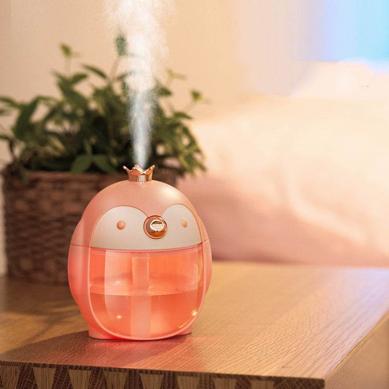 Night Light Penguin Humidifier Creative Gift Humidifier - Mubimart