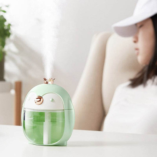 Night Light Penguin Humidifier Creative Gift Humidifier - Mubimart