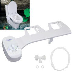 Non-Electric Toilet Seat Water Sprinkler Bathroom Mechanical Bidet Fresh Water Nozzle Single Sprinkler - Mubimart - Bidets 