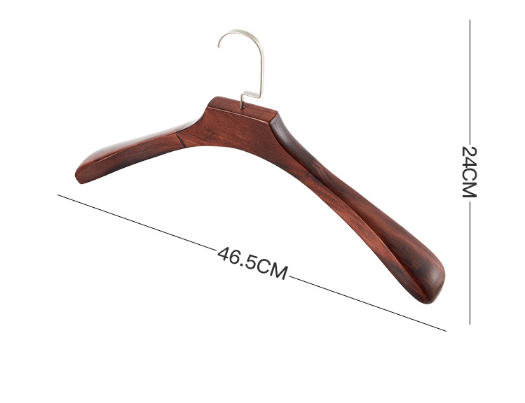 Non-marking Non-slip Solid Wood Hanger Clothing Store - Mubimart -  