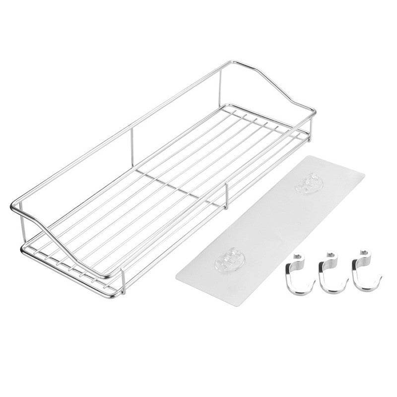 Non-marking stickers bathroom shelf - Mubimart