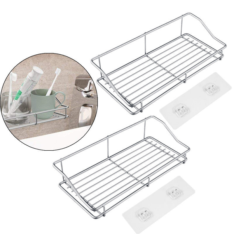 Non-marking stickers bathroom shelf - Mubimart -  