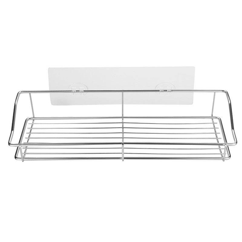 Non-marking stickers bathroom shelf - Mubimart