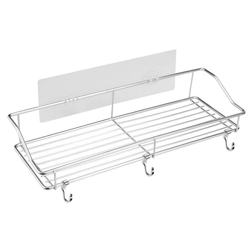 Non-marking stickers bathroom shelf - Mubimart