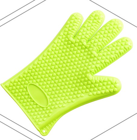 Non-slip silicone gloves microwave oven gloves tools microwave oven insulation gloves - Mubimart -  