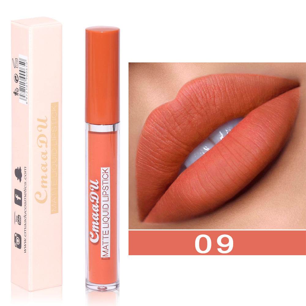 Non-stick Cup Long Lasting Waterproof Liquid Lip Gloss - Mubimart