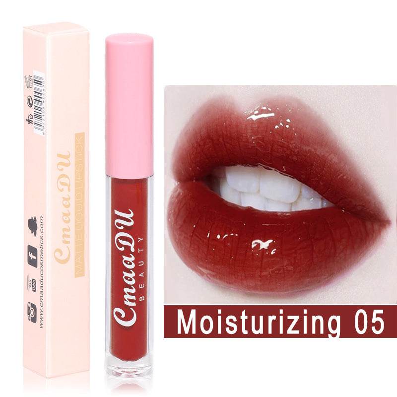 Non-stick Cup Long Lasting Waterproof Liquid Lip Gloss - Mubimart