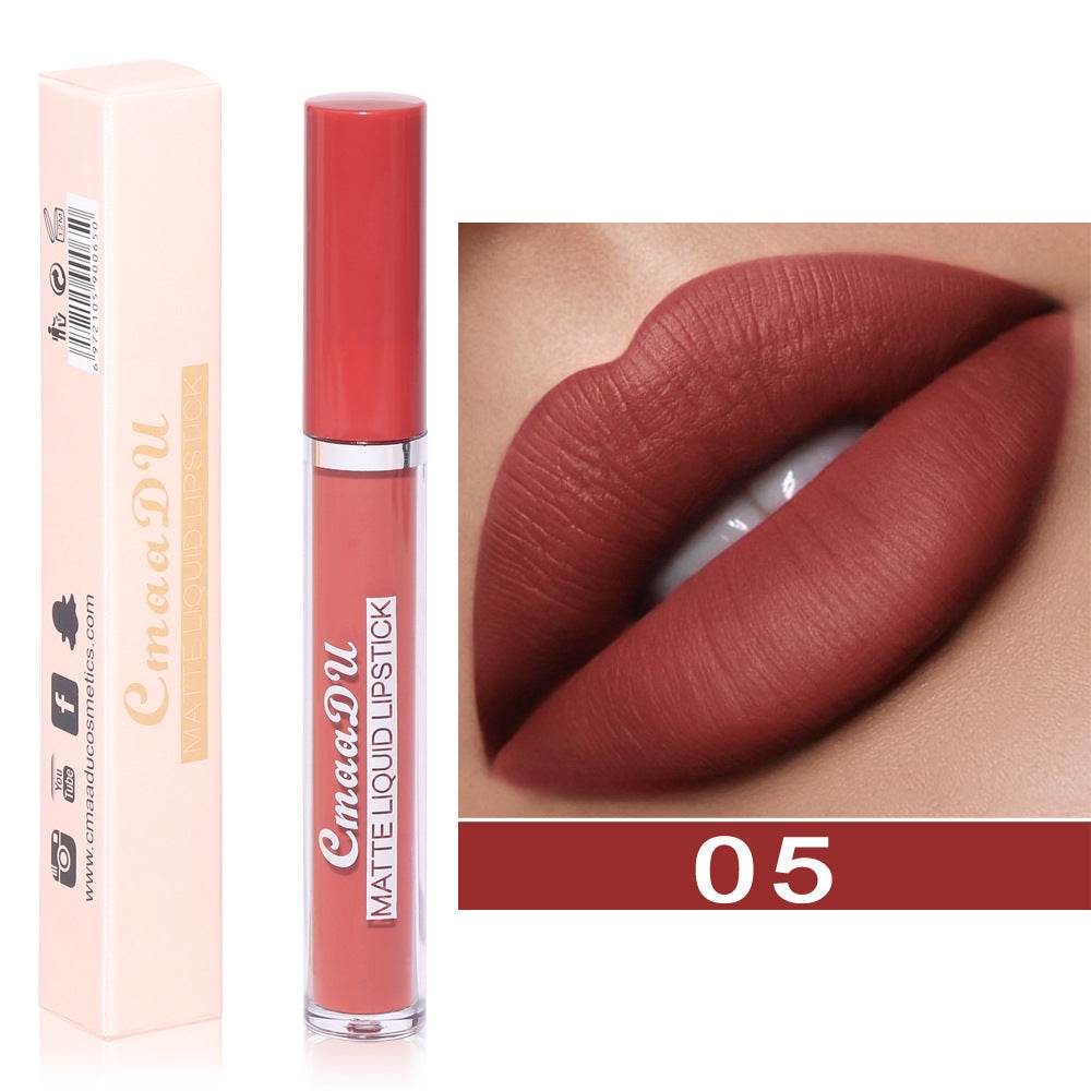 Non-stick Cup Long Lasting Waterproof Liquid Lip Gloss - Mubimart