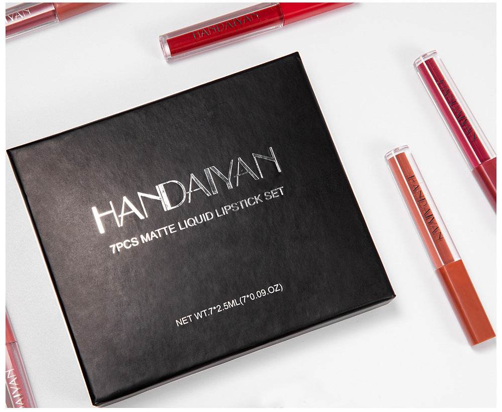 Non-stick Matte Lip Gloss Gift Box - Mubimart