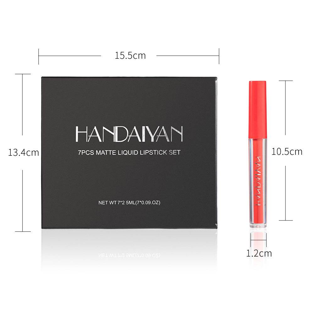 Non-stick Matte Lip Gloss Gift Box - Mubimart