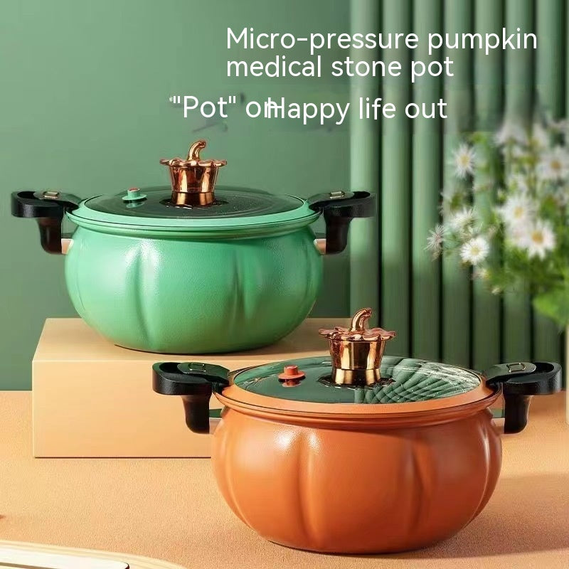 Non-stick Pressure Cooker Household Multi-purpose Pumpkin Pot - Mubimart - Pressure cooker 