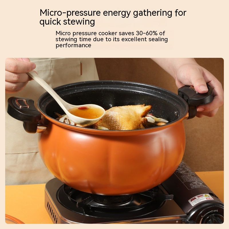 Non-stick Pressure Cooker Household Multi-purpose Pumpkin Pot - Mubimart -  