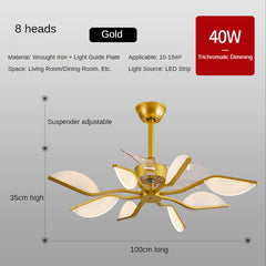 Nordic Fan Lamp Restaurant Ceiling Fan - Mubimart -  