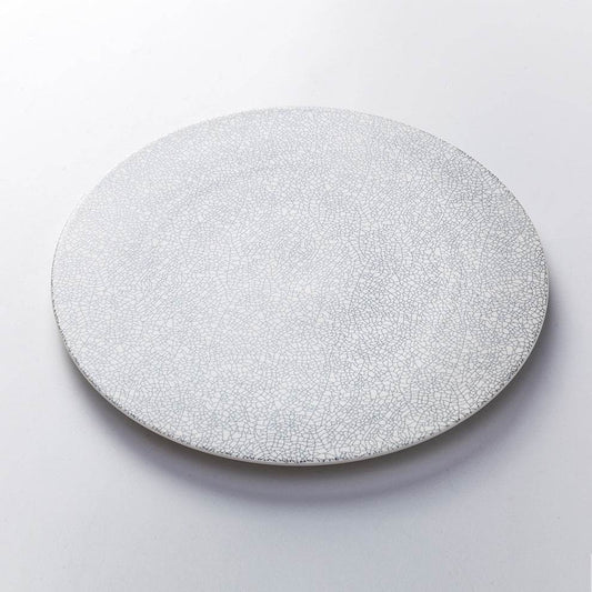 Nordic Speciality Hotel Restaurant Ceramic Plate Matte White - Mubimart